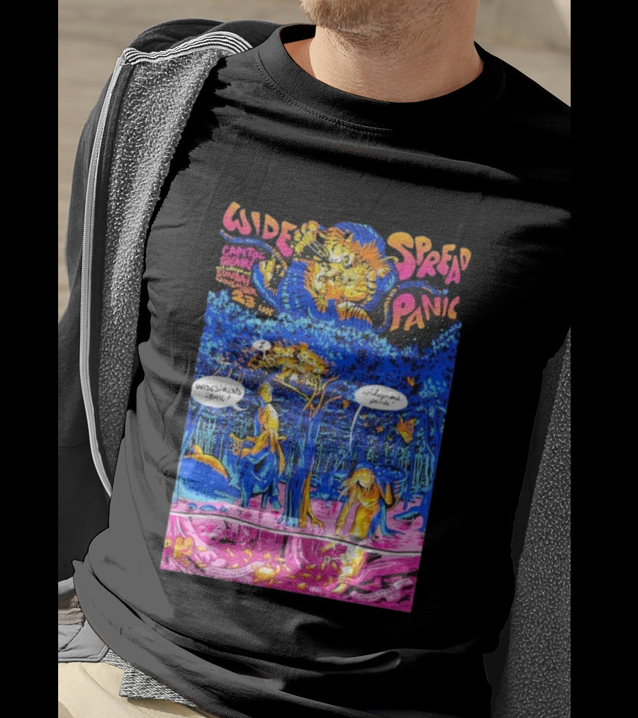 Widespread Panic Capitol Theatre Port Chester NY November 21-23 2025 Comic Style Art T-Shirt