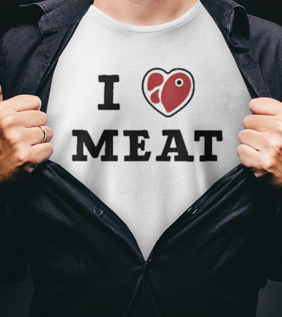 Atamara Ugolini I Heart Meat T-Shirt