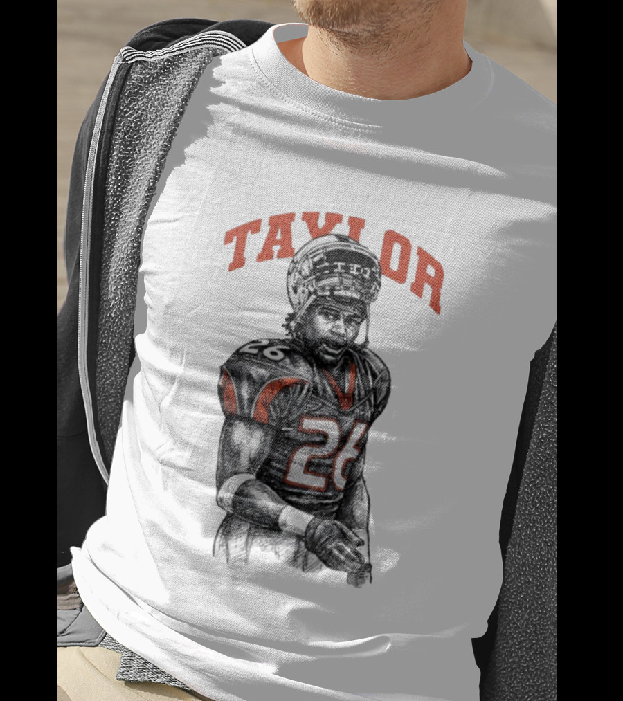 Miami Hurricanes Sean Taylor 26 Sketch Legend T-Shirt