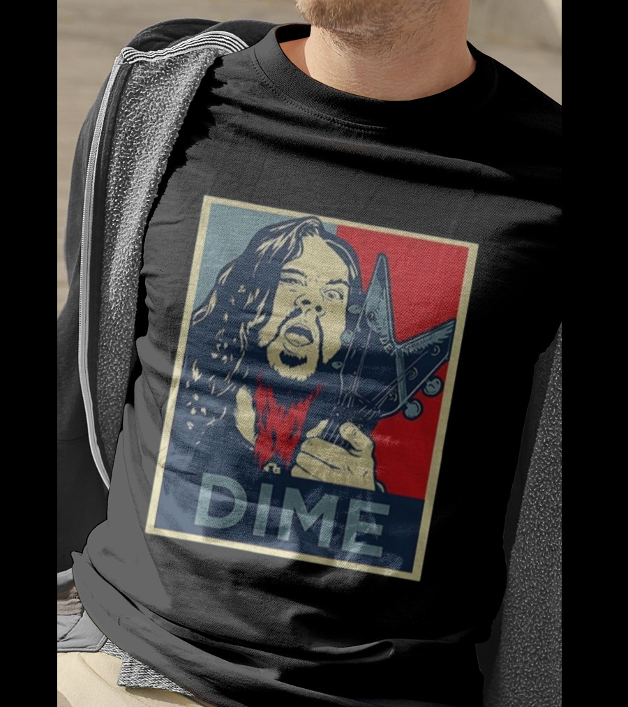 Dimebag Darrell Abbott Vintage Hope Style T-Shirt