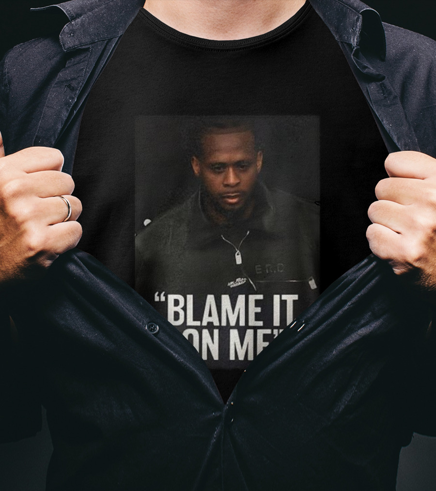 Geno Smith Blame It On Me Las Vegas Raiders T-Shirt