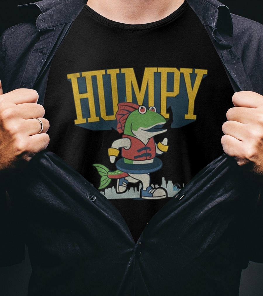 Humpy The Salmon Running Seattle Mariners MLB Baseball 2025 T-Shirt