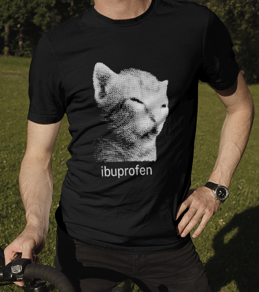 Ibuprofen Headache Relief Cat T-Shirt