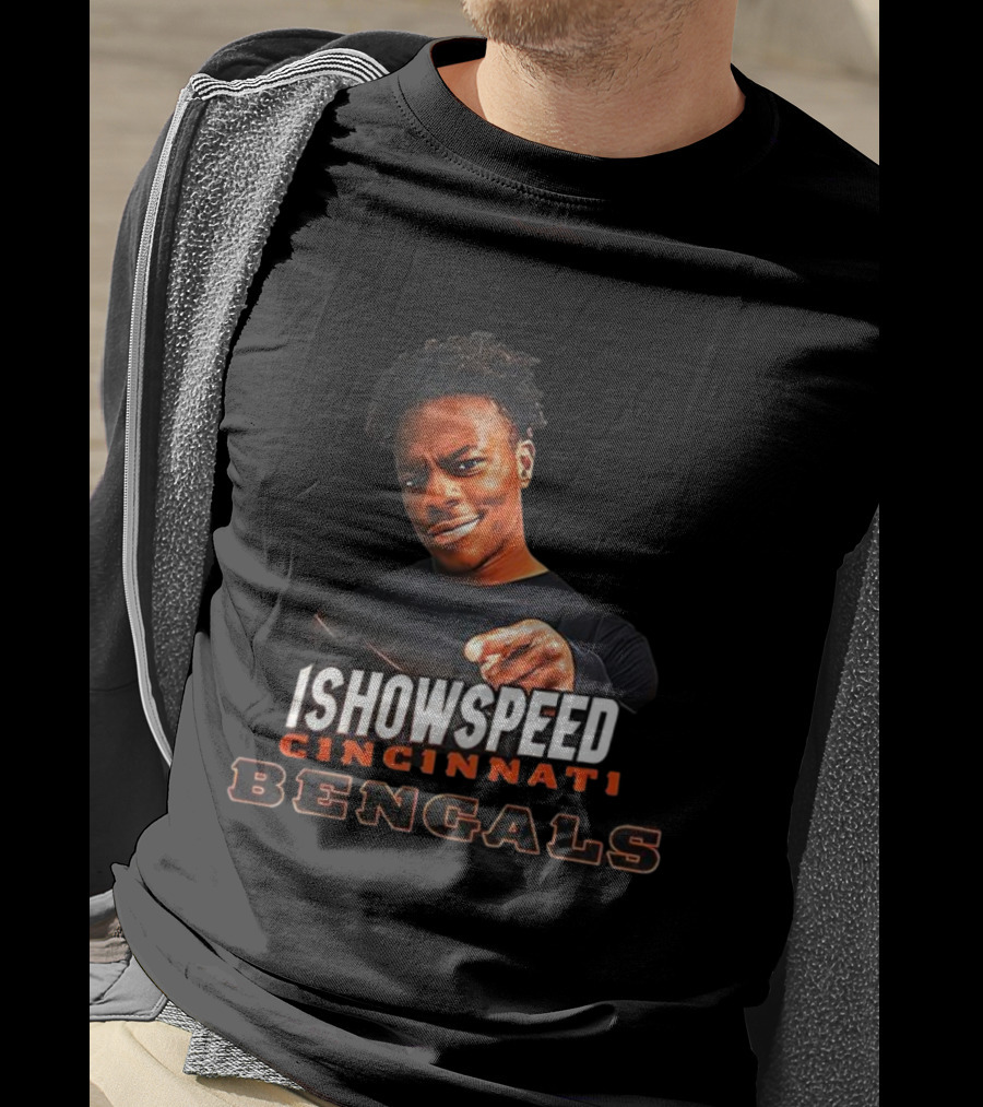 IShowSpeed Cincinnati Bengals Fan Expression T-Shirt