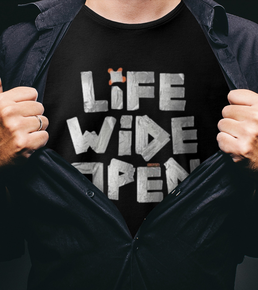 Life Wide Open Duct Tape Cboystv Tee T-Shirt