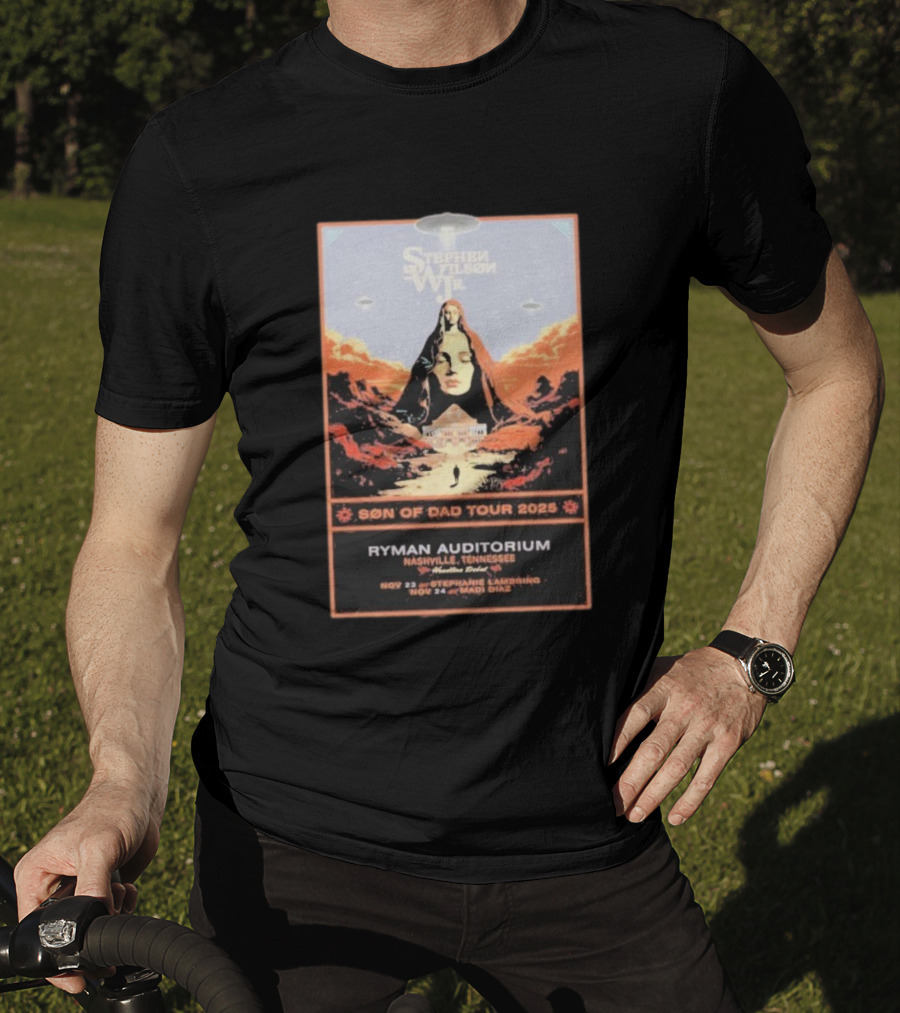 Stephen Wilson Jr. Son Of Dad Tour 2025 Ryman Auditorium Nashville Nov 23-24 Madi Diaz UFO Event T-Shirt
