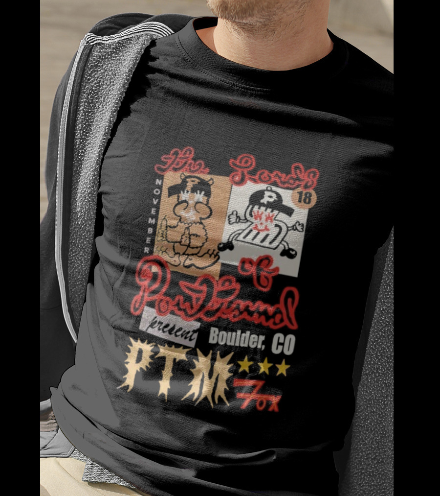 The Lords Fox 19 Boulder CO PTM November 18 2025 Tour Style T-Shirt