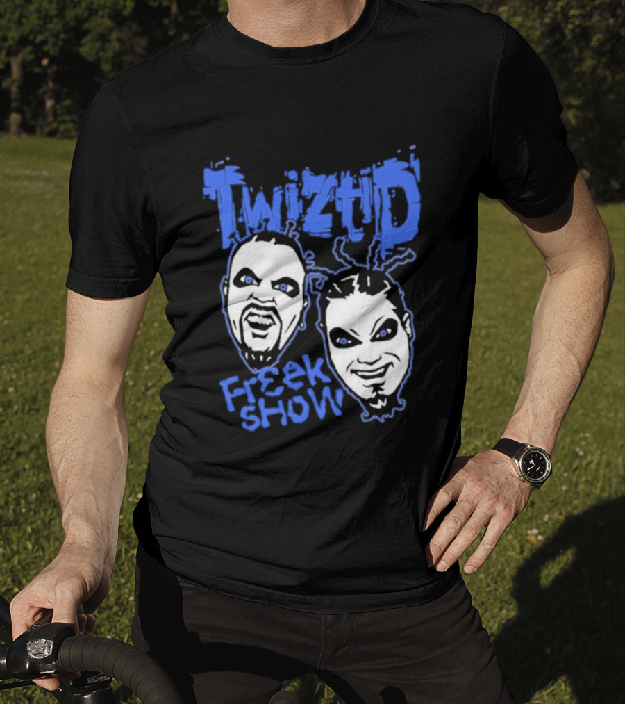 Twiztid Freak Show Faces Horror Band Merch T-Shirt