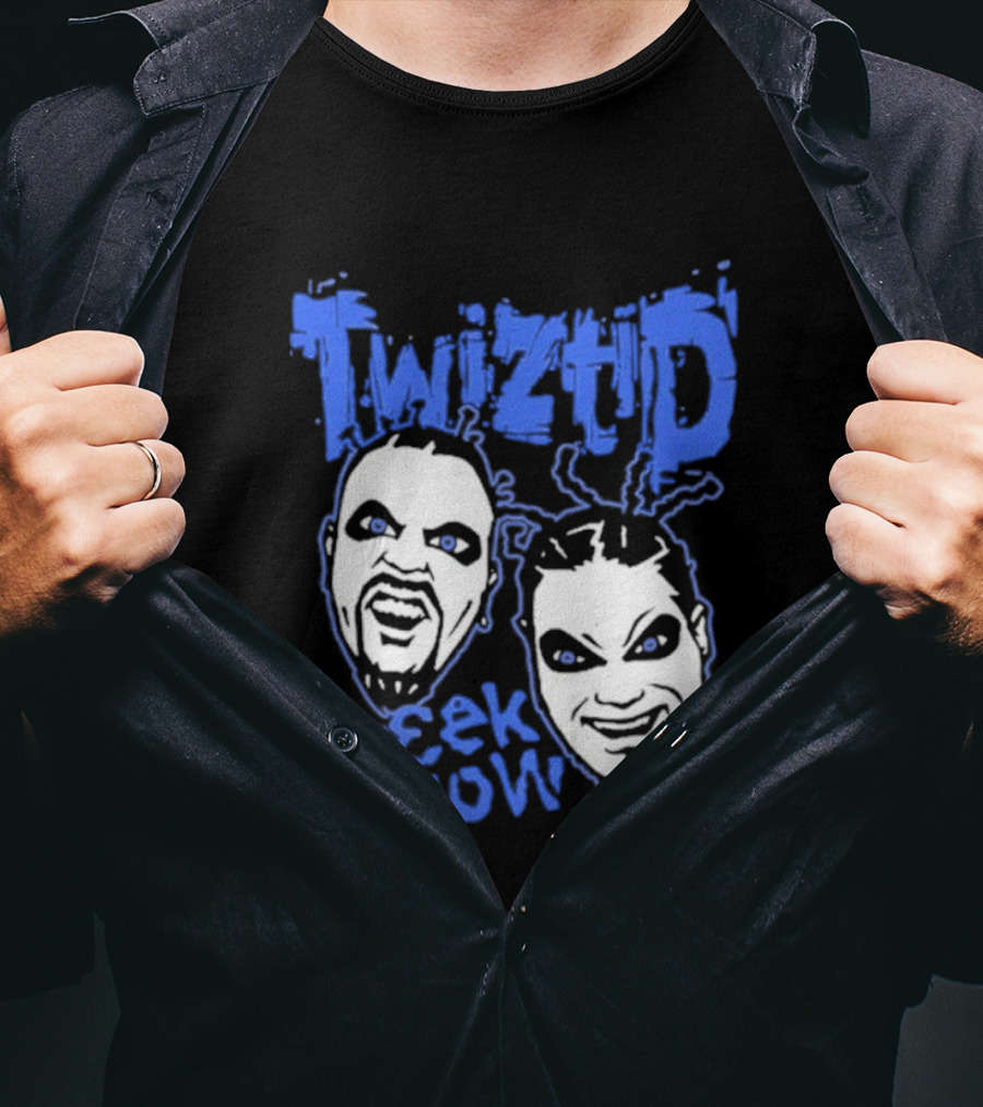 Twiztid Freak Show Faces Horror Band Merch T-Shirt