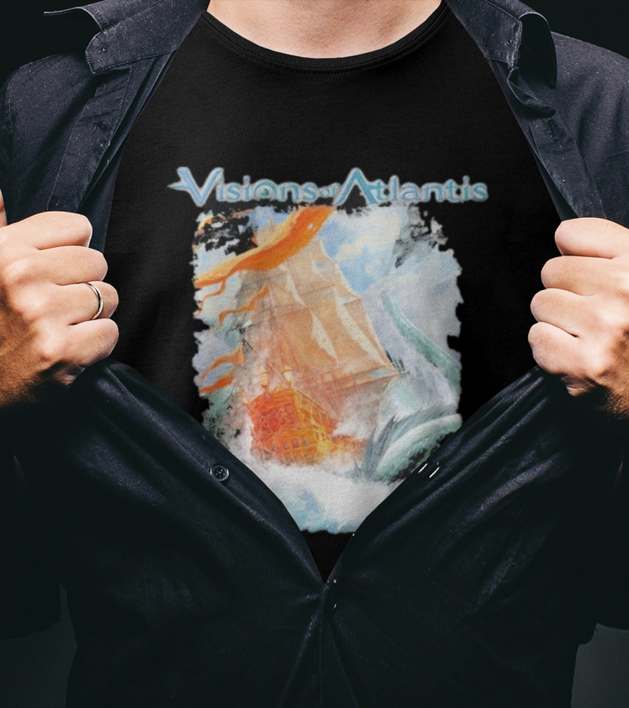 Visions Of Atlantis Nautical Symphony Adventure T-Shirt
