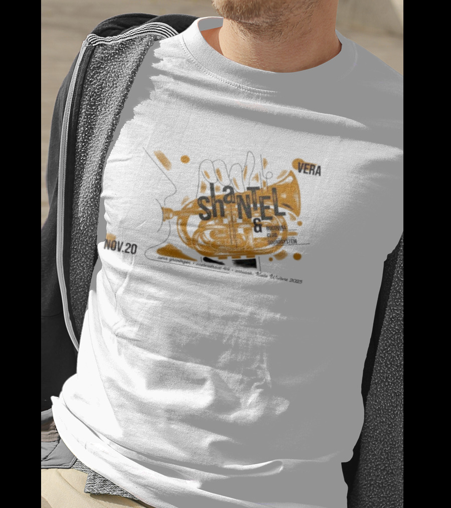 Shantel Trumpet Live Groningen Netherlands Nov 20 2025 Event VERA Music Club T-Shirt