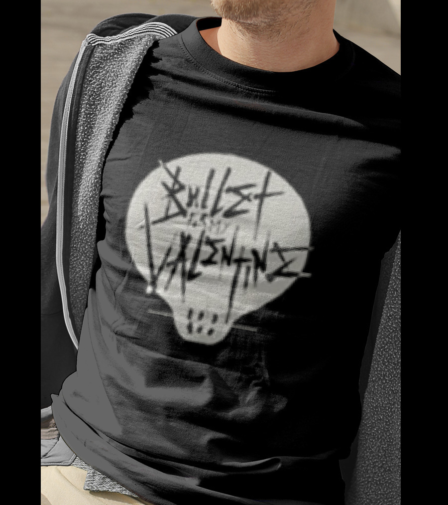Bullet For My Valentine Bring Out The Knives Skull T-Shirt