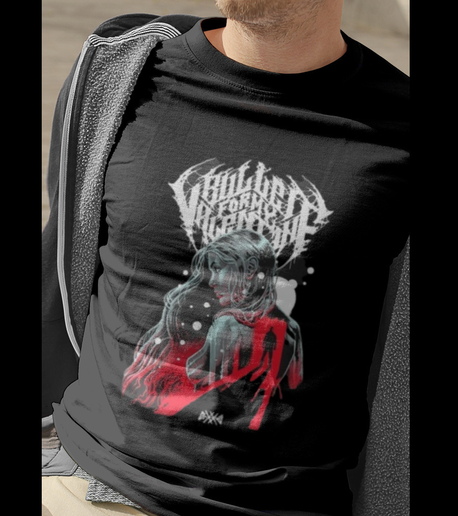 Bullet For My Valentine Poisoned Ascendancy Through The Door Woman Silhouette 2025 T-Shirt