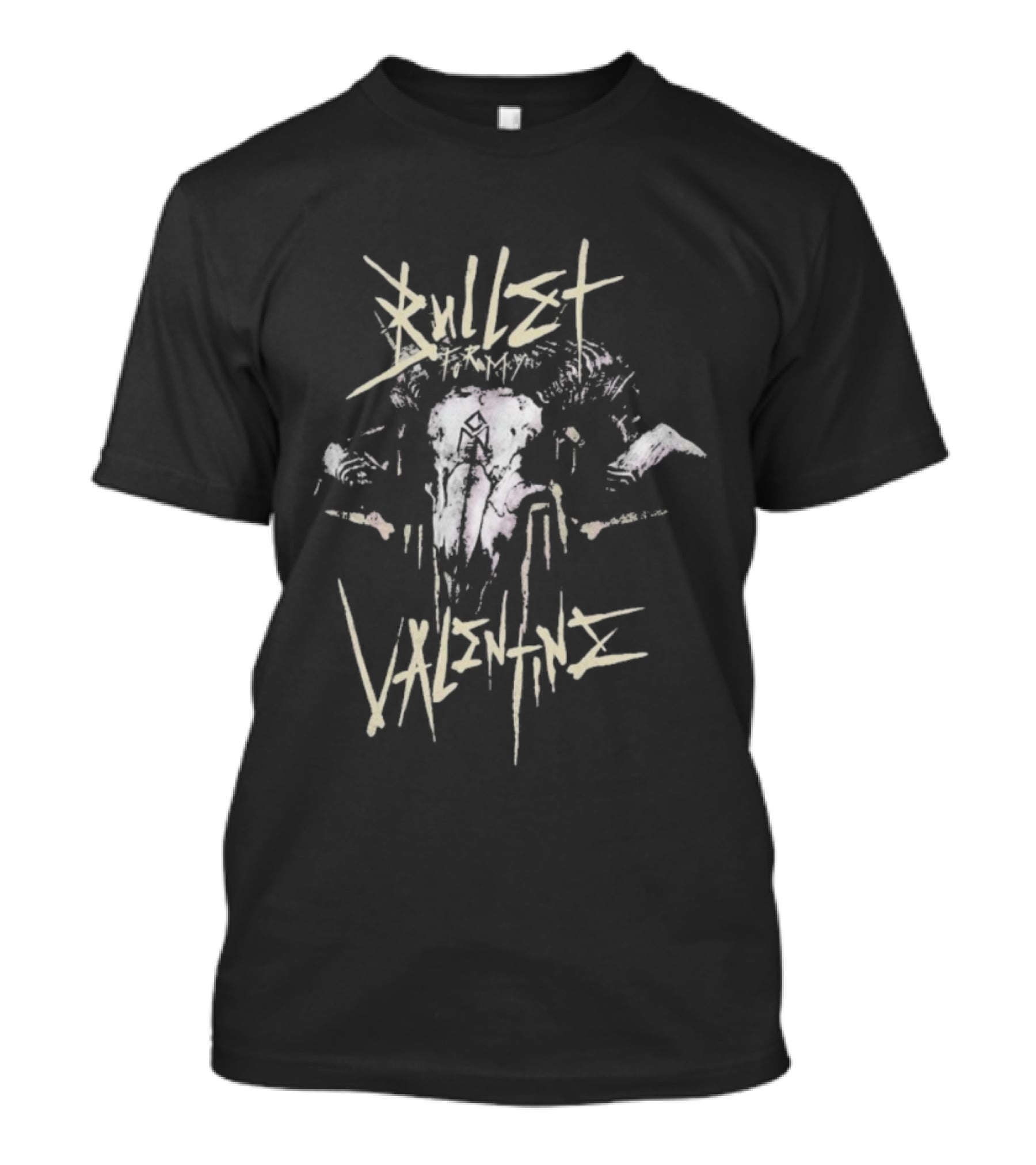 Bullet For My Valentine Ram Skull Valentine's Day T-Shirt