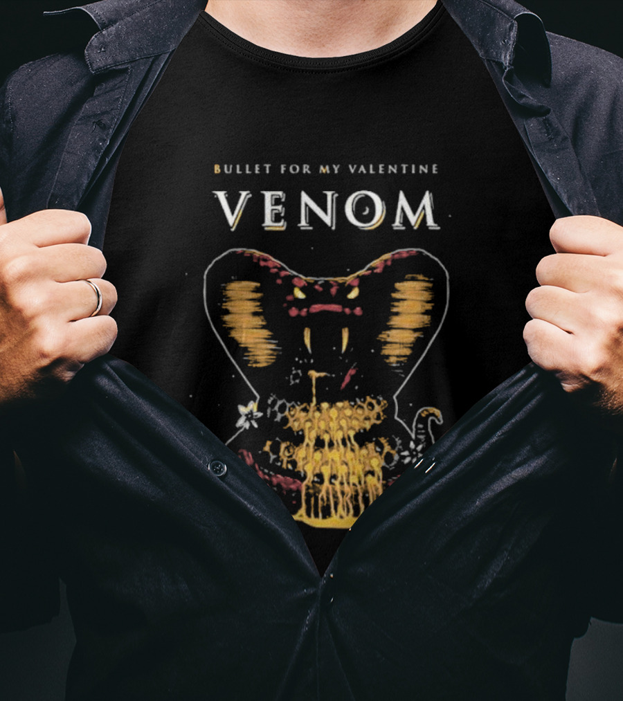 Bullet For My Valentine Venom Cobra Mead T-Shirt