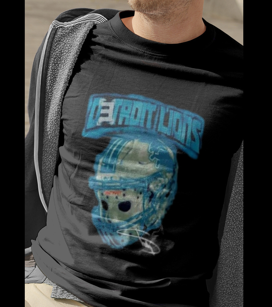 Detroit Lions Grit 313 Thanksgiving Halftime Show Helmet T-Shirt