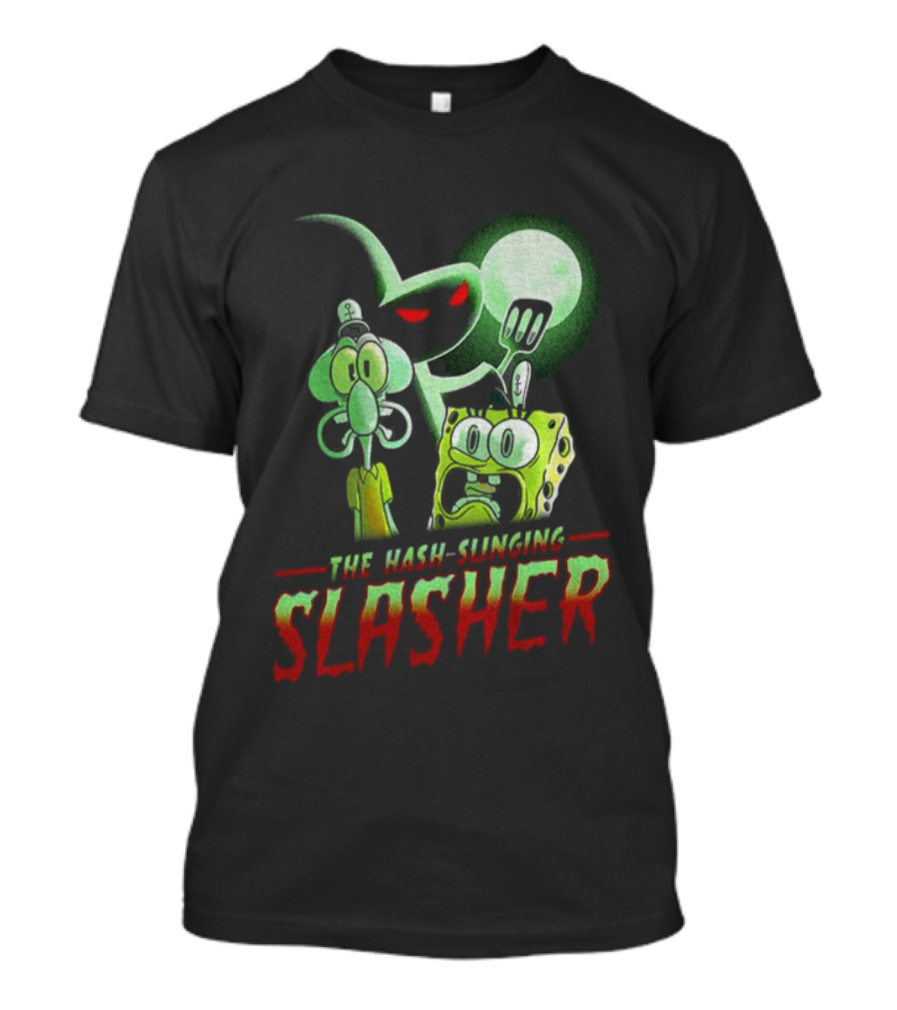 The Hash Slinging Slasher Ocean Cartoon Characters T-Shirt