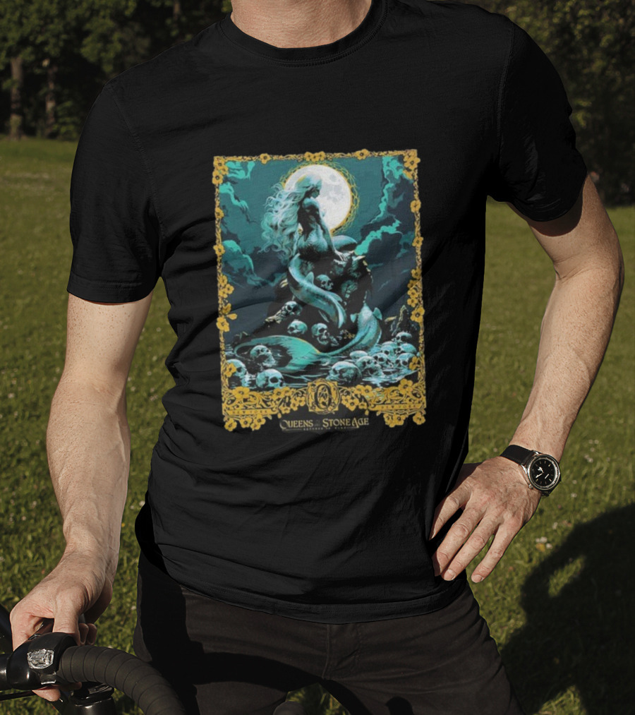 Queens Of The Stone Age Beacon Theatre New York October 10 2025 The Death Mermaid T-Shirt