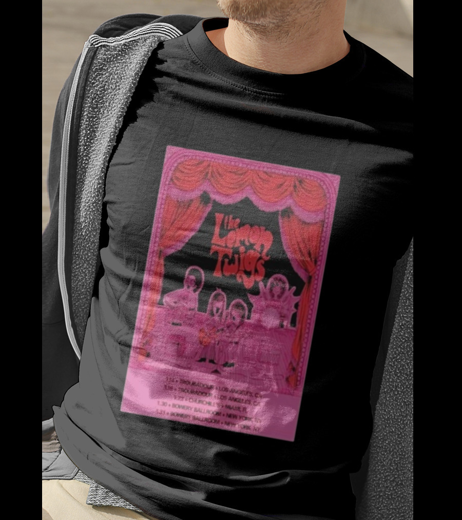 The Lemon Twigs Tour Los Angeles Miami New York 2026 Concert Dates T-Shirt