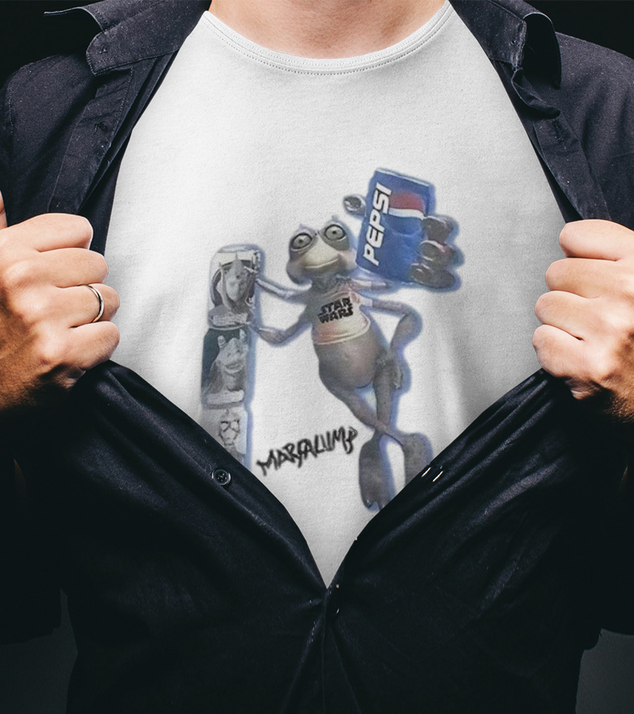 Rare Marfalump Star Wars Pepsi Retro Promo T-Shirt