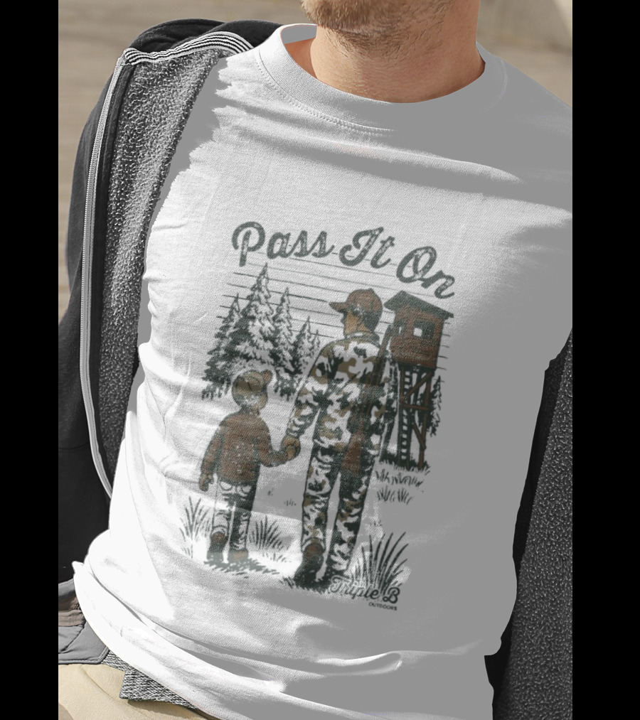 Pass It On The Heritage Series Subscription Triple B Outdoors Hunting Tradition T-Shirt