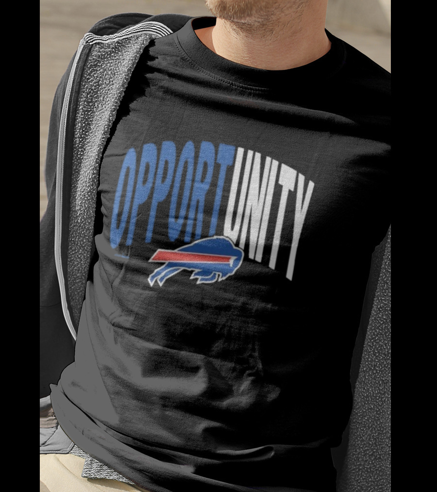 Buffalo Bills Inspire Change Opportunity NFL Logo T-Shirt