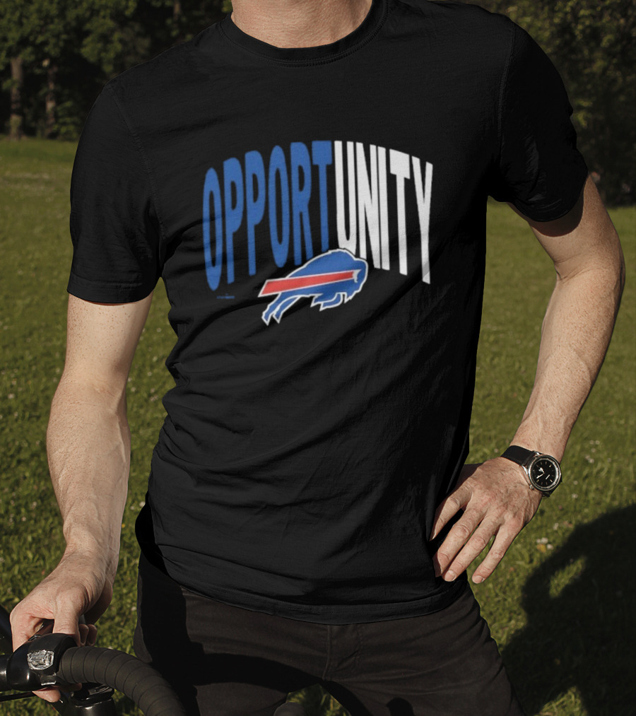 Buffalo Bills Inspire Change Opportunity NFL Logo T-Shirt