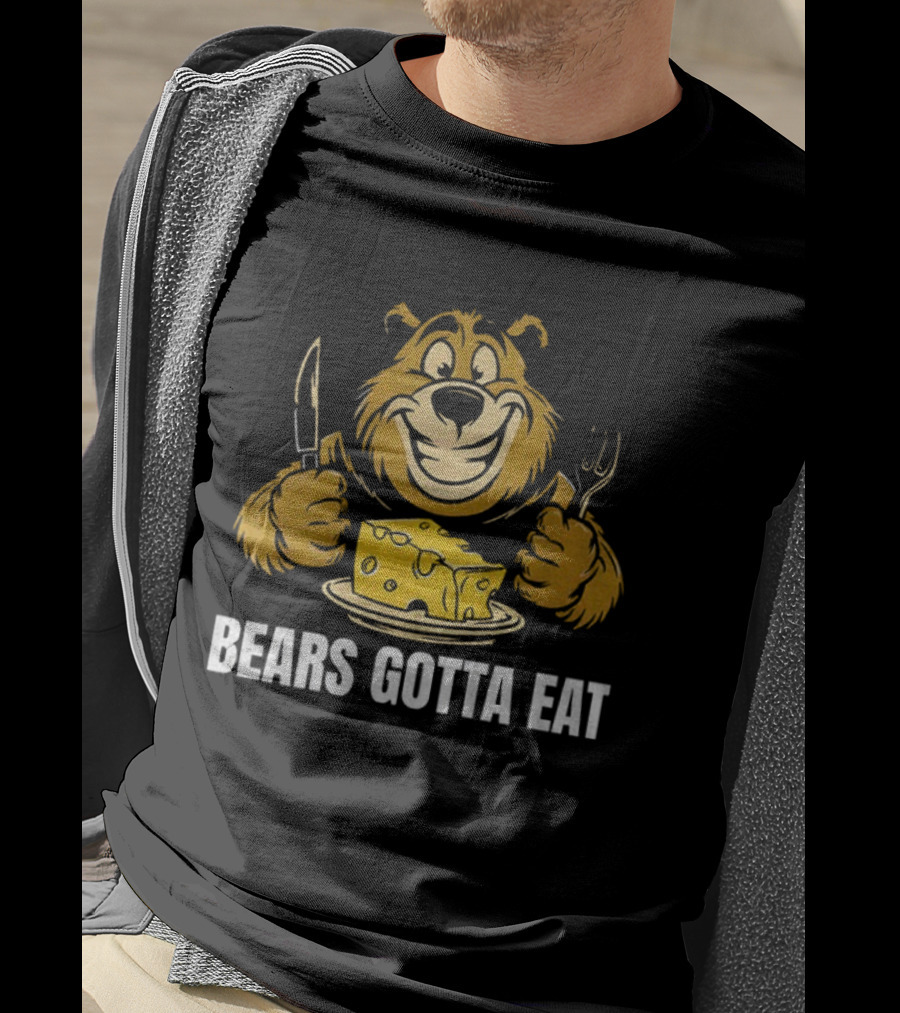 Bears Gotta Eat Chicago Bears Vs Green Bay Packers NFL 2025 Football T-Shirt
