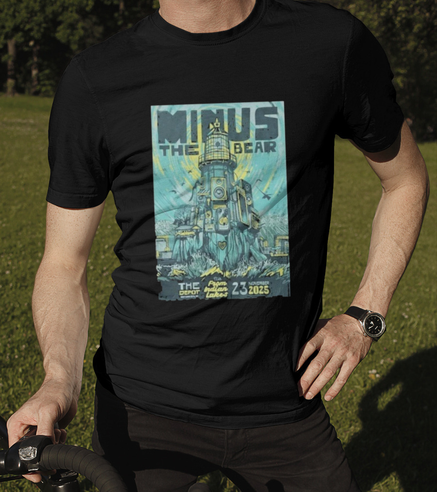 MINUS THE BEAR The Depot Salt Lake City November 23 2025 From Indian Lakes T-Shirt