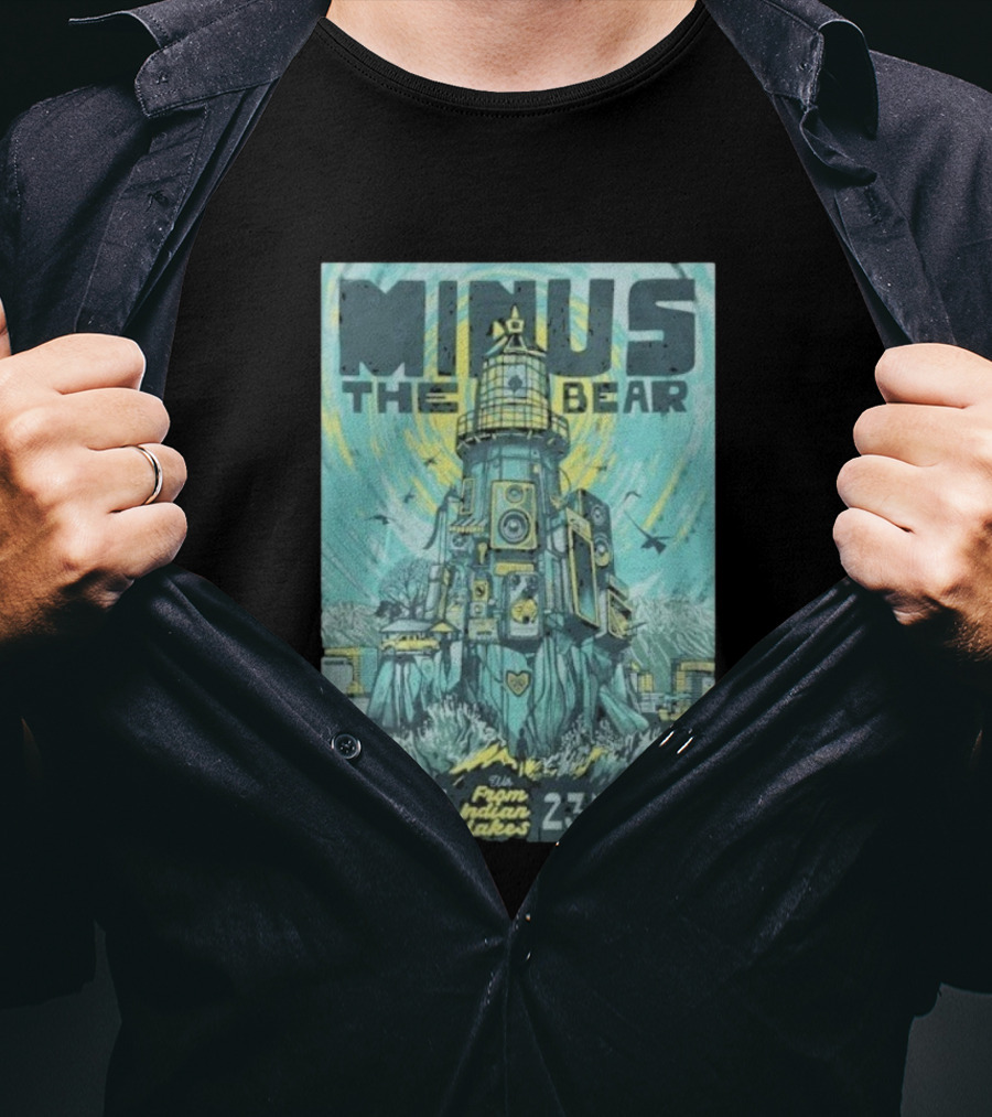 MINUS THE BEAR The Depot Salt Lake City November 23 2025 From Indian Lakes T-Shirt