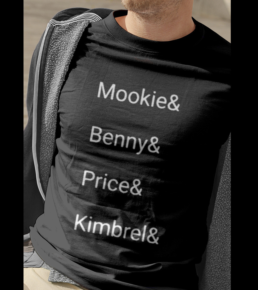 Mookie Benny Price Kimbrel Player Lineup T-Shirt