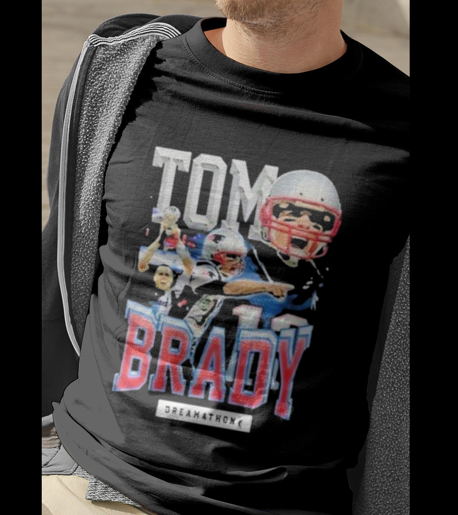 Tom Brady New England Patriots Dreamathon NFL Legend T-Shirt