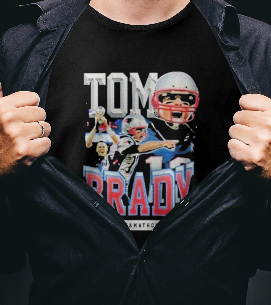 Tom Brady New England Patriots Dreamathon NFL Legend T-Shirt