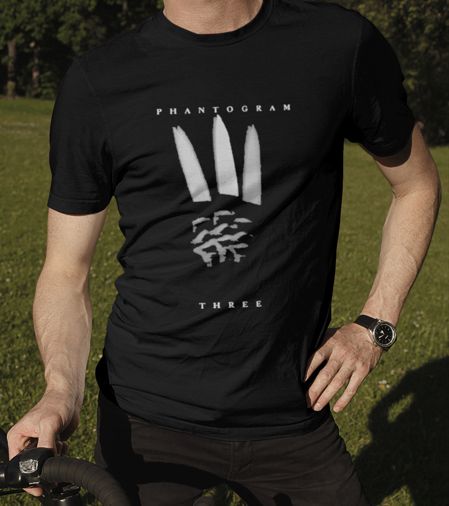 Phantogram Three Knives Dynamic Motion Kinetic Energy T-Shirt