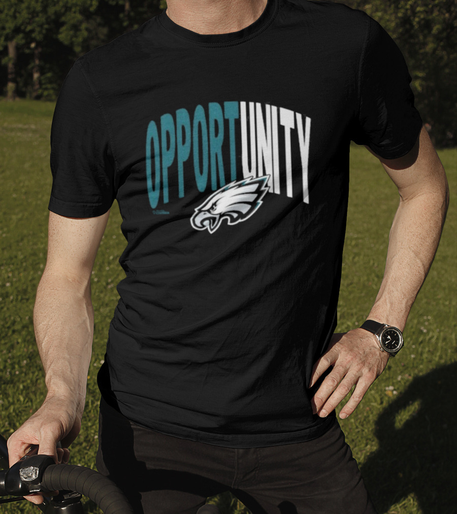 Philadelphia Eagles Opportunity Philly Inspire Change NFL T-Shirt