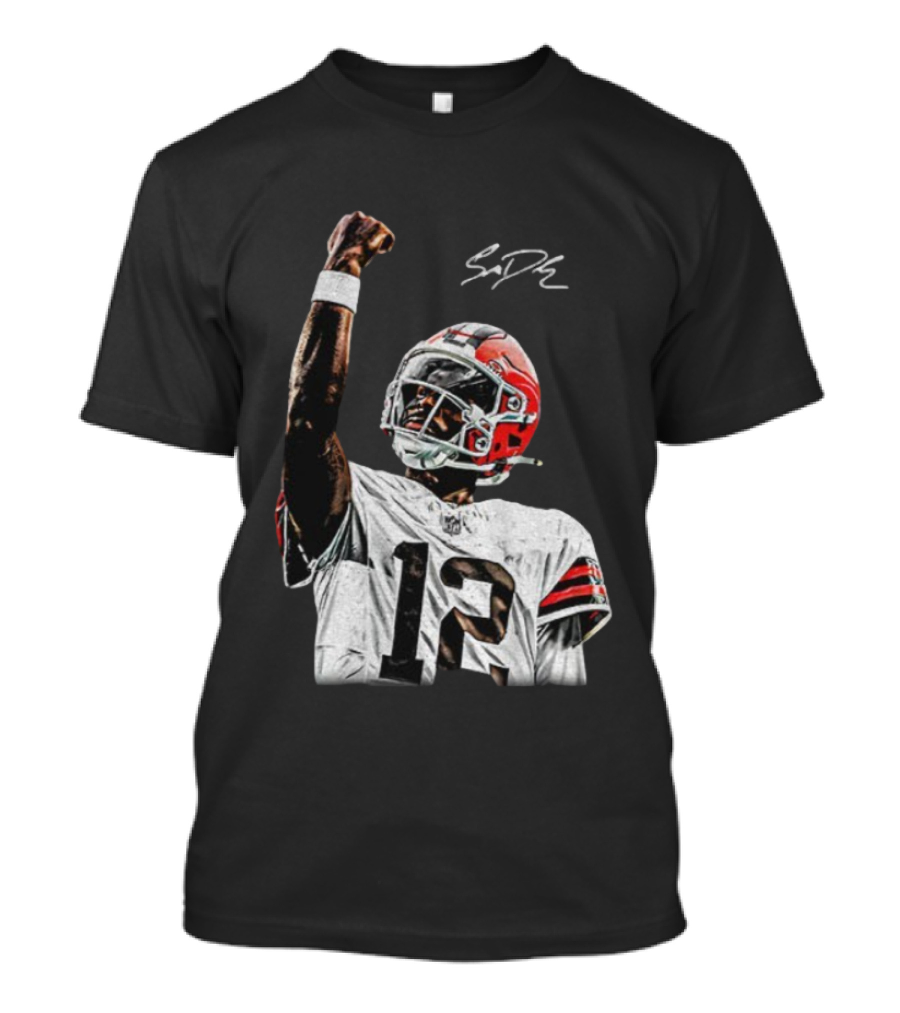 Shedeur Sanders Cleveland Browns NFL Football Signature Vintage T-Shirt