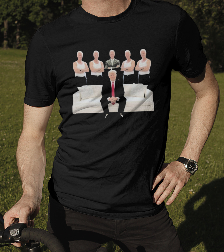 Trump Big Beautiful Bill Clinton Collection Sofa T-Shirt