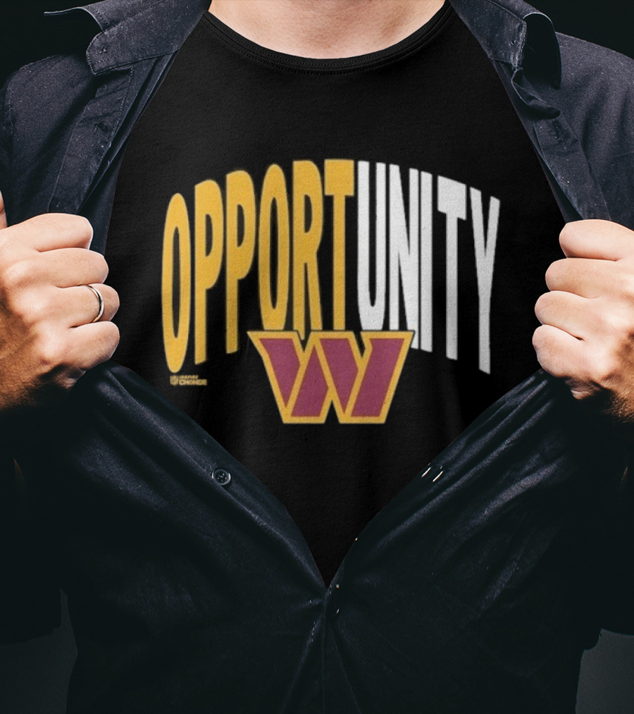 Opportunity Washington Commanders Inspire Change NFL T-Shirt