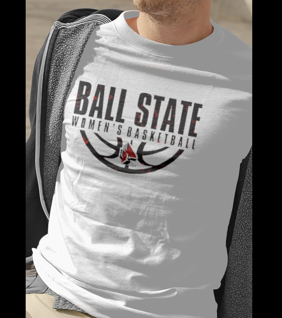 Ball State Cardinals Women's Basketball Team Fan Gear T-Shirt