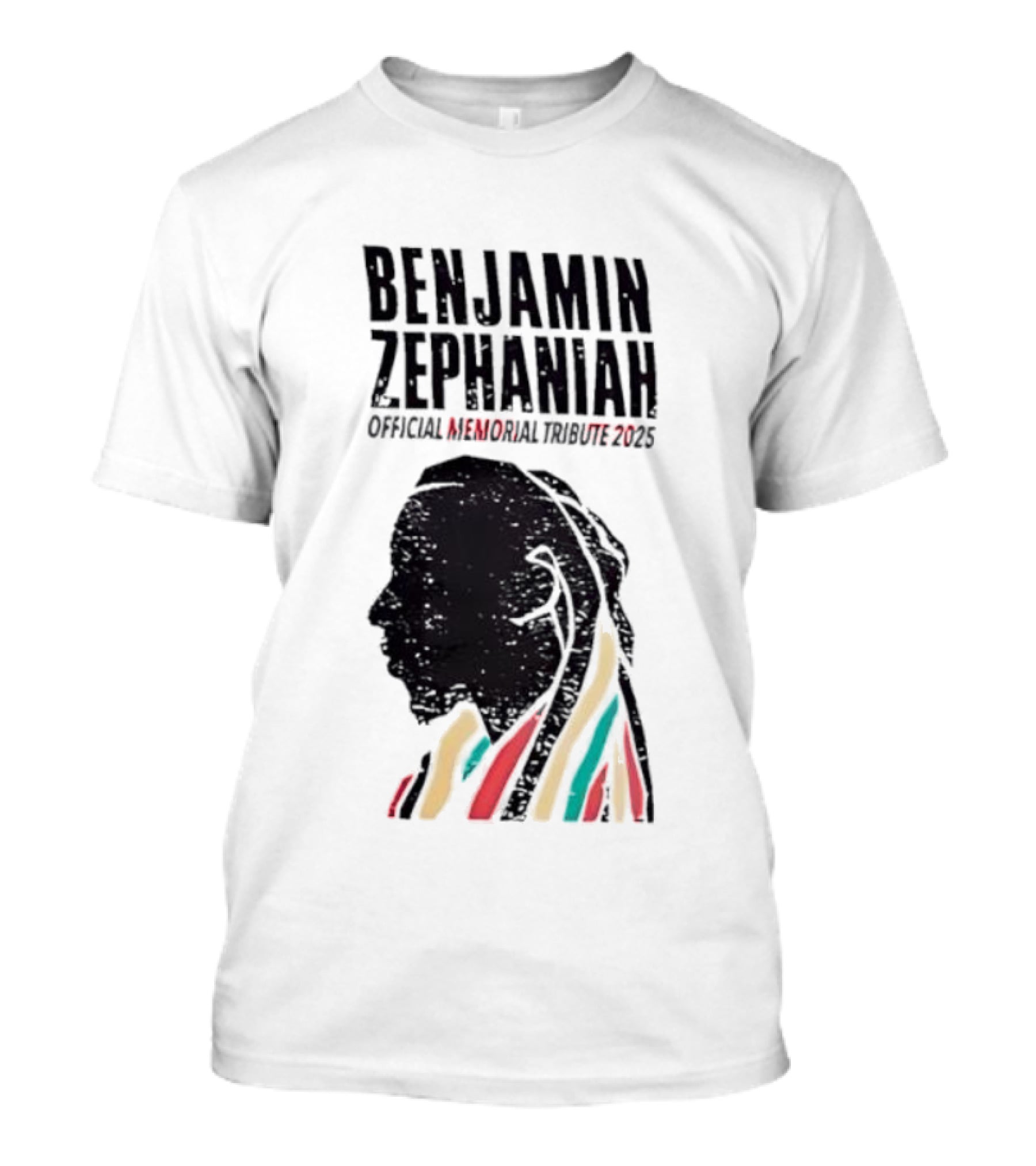 Benjamin Zephaniah 2025 Memorial Tribute T-Shirt