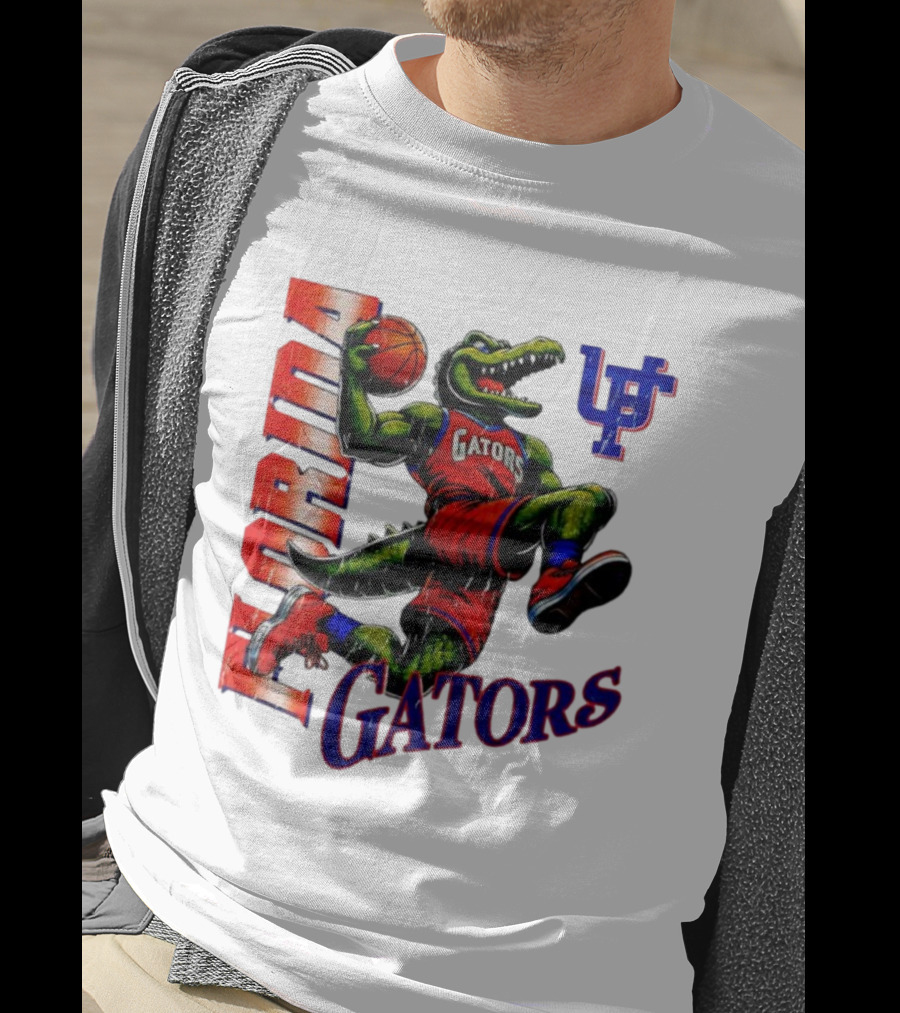 Florida Gators Basketball Alligator UF Team Spirit T-Shirt