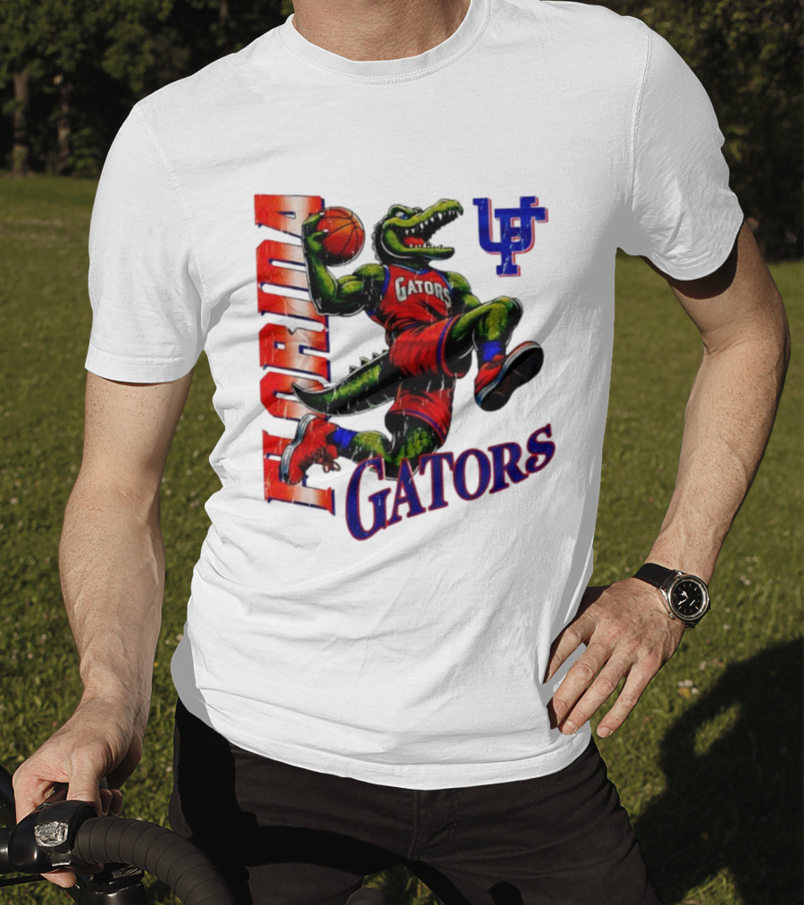 Florida Gators Basketball Alligator UF Team Spirit T-Shirt