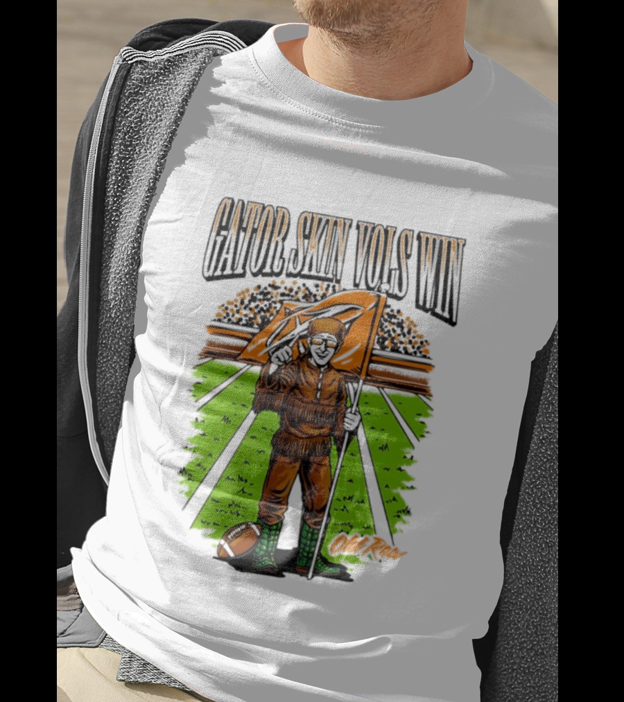 Gator Skin Vols Win Football Triumph T-Shirt