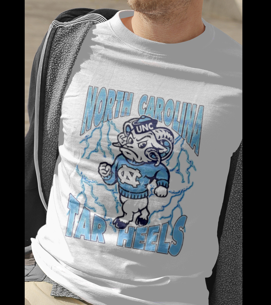 North Carolina Tar Heels Rameses Mascot UNC Logo T-Shirt