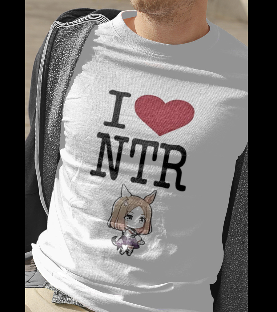 I Love NTR Narita Top Road Pretty Derby Anime Character T-Shirt