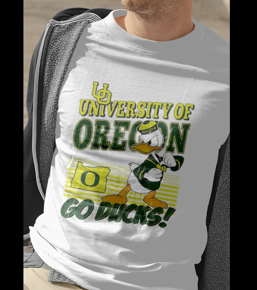University Of Oregon Donald Duck Go Ducks Mascot T-Shirt