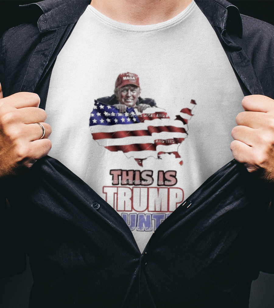 This Is Trump Country USA Flag MAGA America T-Shirt