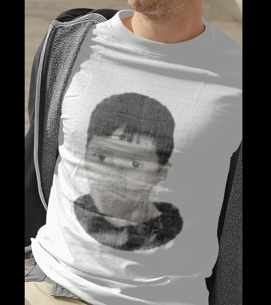 Mini Mamzah Retro Pixelated Portrait T-Shirt