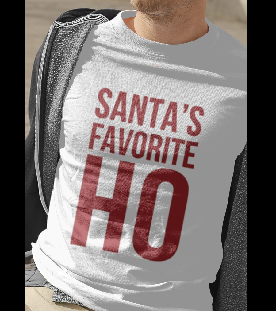 Santa’s Favorite Ho Christmas Humor T-Shirt