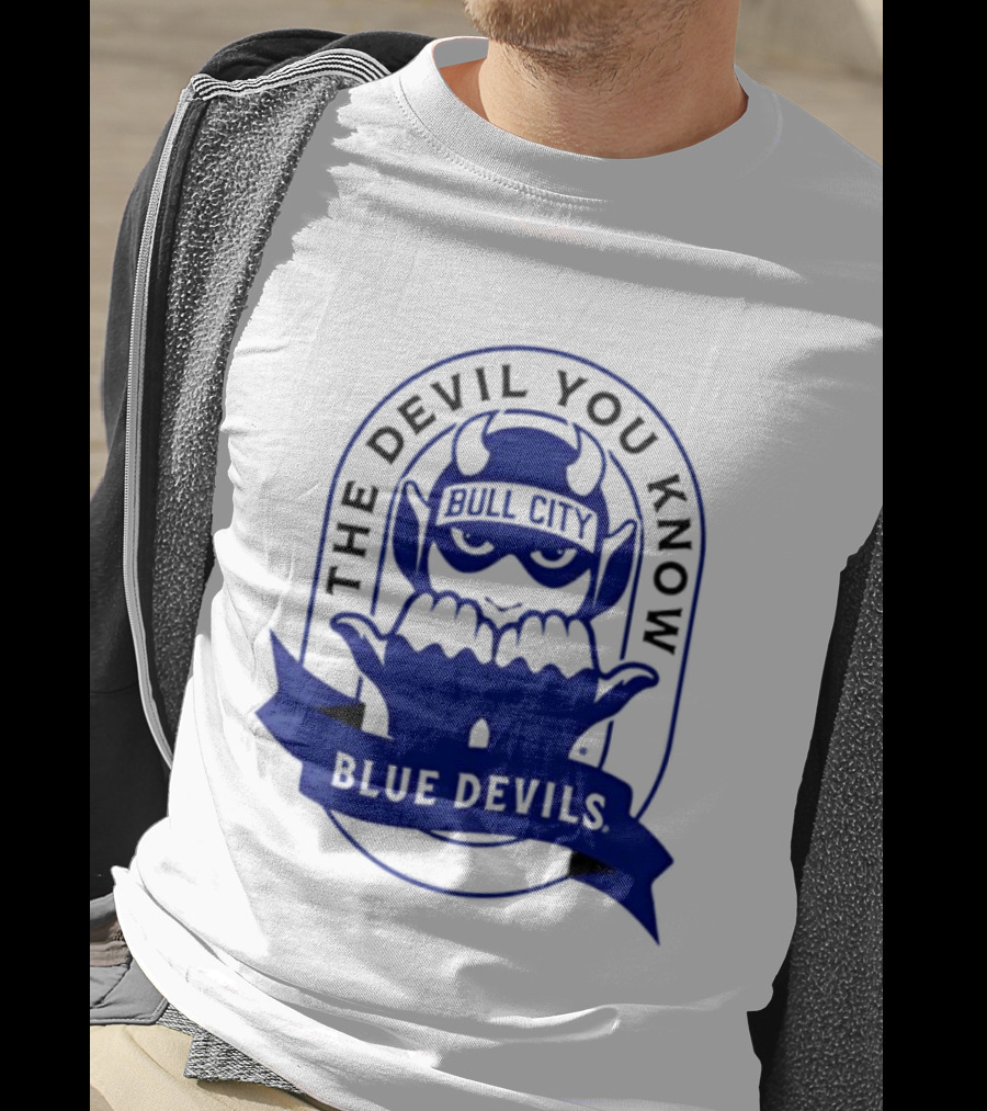 Bull City Blue Devils The Devil You Know T-Shirt